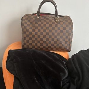 LV Damier Speedy 30 handbag